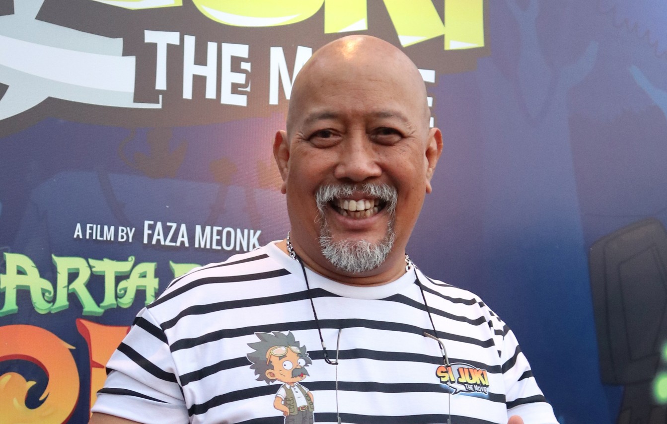 Komedian senior Indro Warkop. MI/TOSIANI